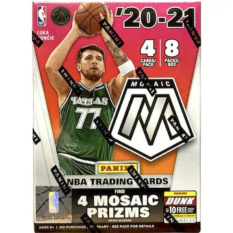 2020-21 Panini Mosaic Basketball Blaster Box