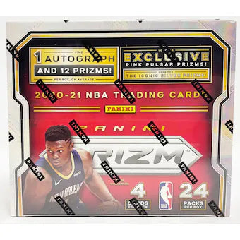 2020-21 Panini Prizm Basketball Retail Box (1 Auto)