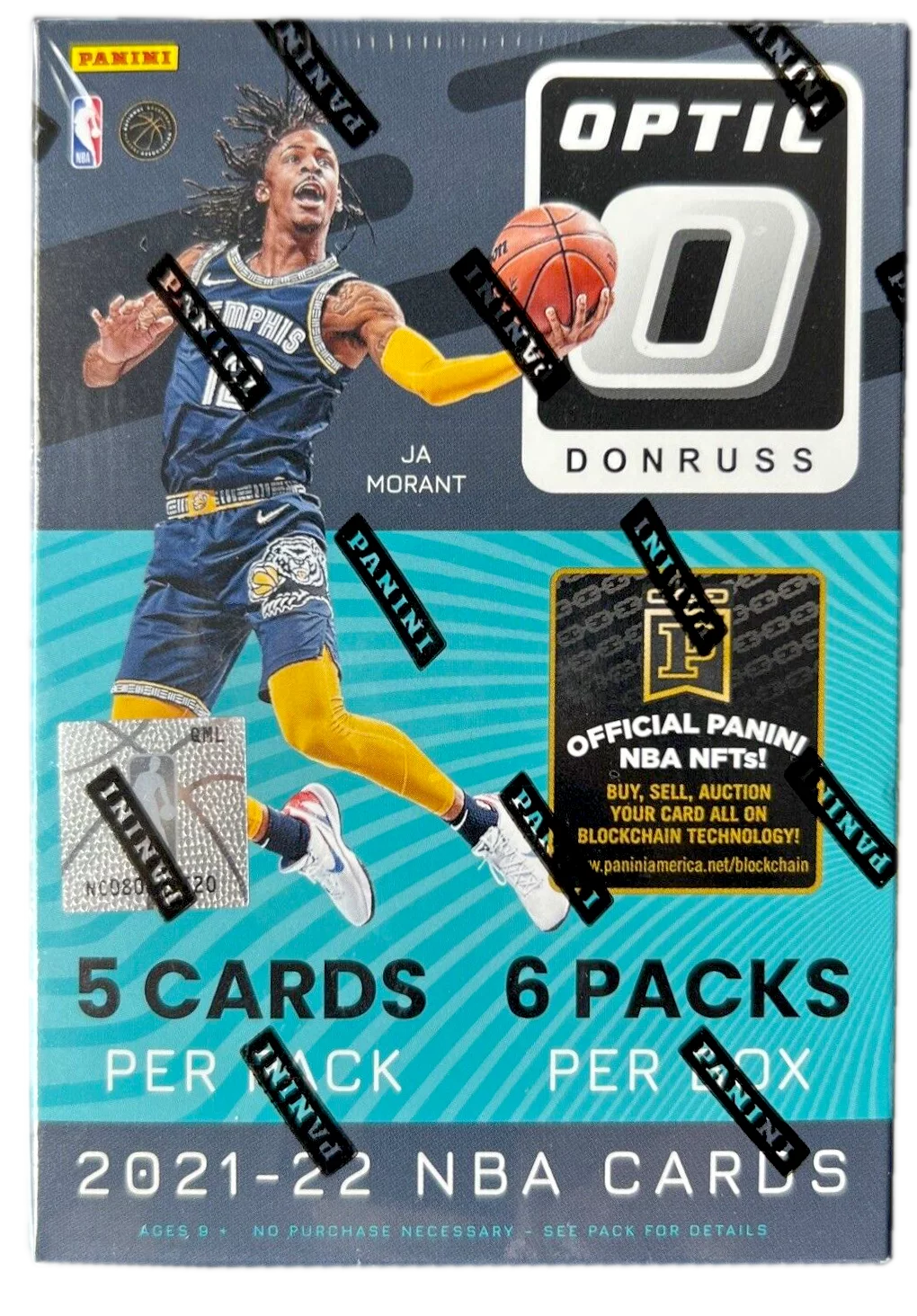 2021-22 Panini Optic Donruss Basketball Blaster Box