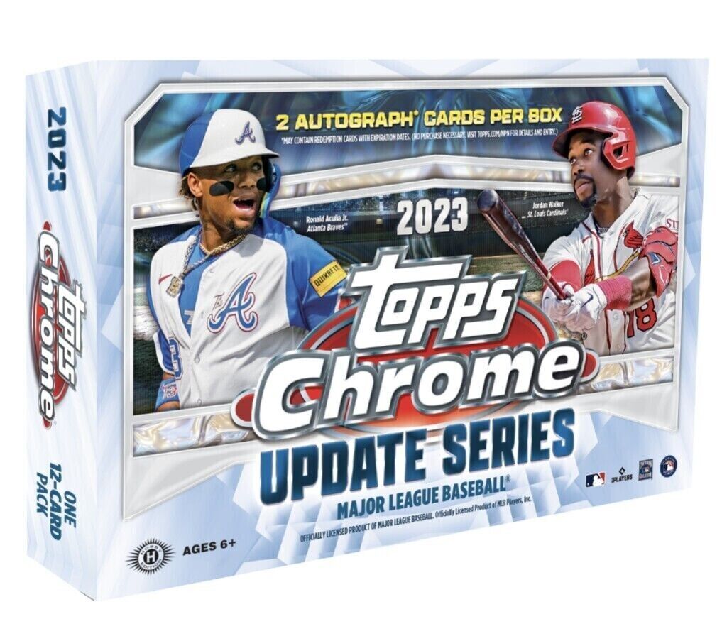 2023 Topps Chrome Update Series Baseball Breaker's Delight Box
