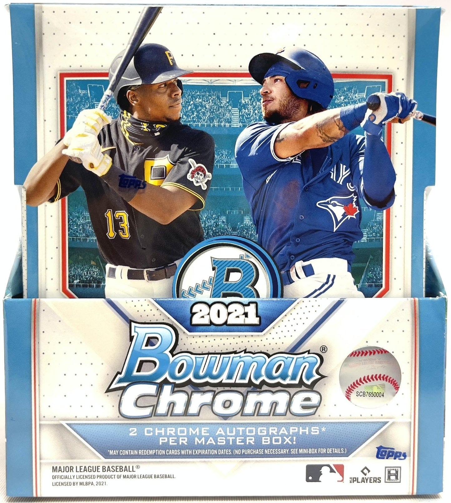2021 Bowman Chrome Baseball Hobby Box