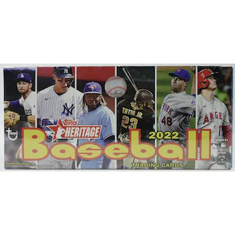 2022 Topps Heritage Baseball Hobby Box