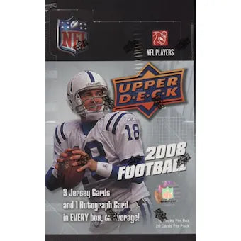 2008 Upper Deck Football Hobby Box