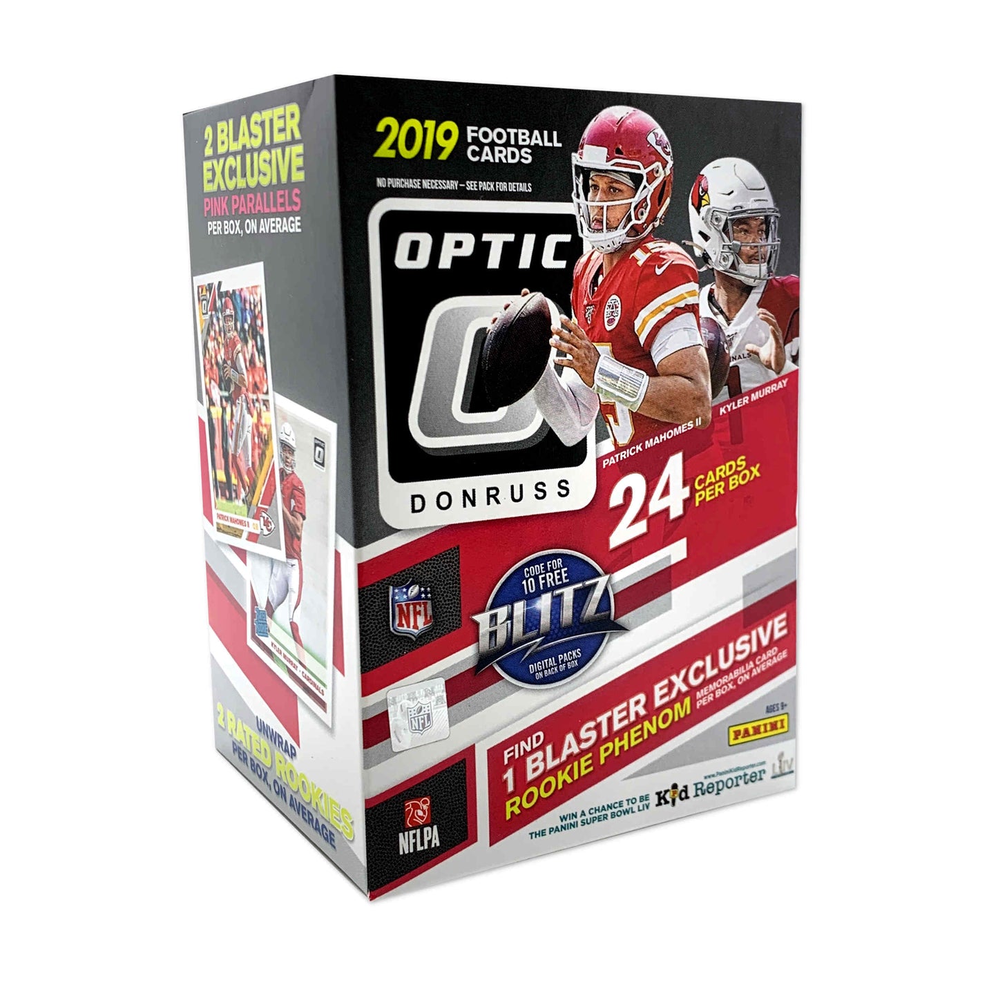 2019 Panini Optic Football Blaster Box - 24 Cards Per Box