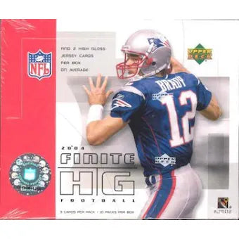 2004 Upper Deck Finite Football Hobby Box
