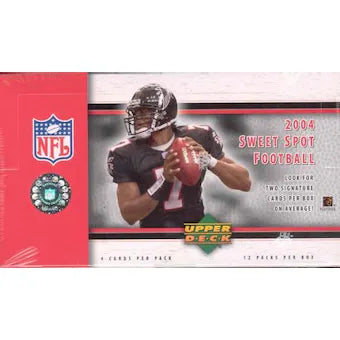 2004 Upper Deck Sweet Spot Football Hobby Box
