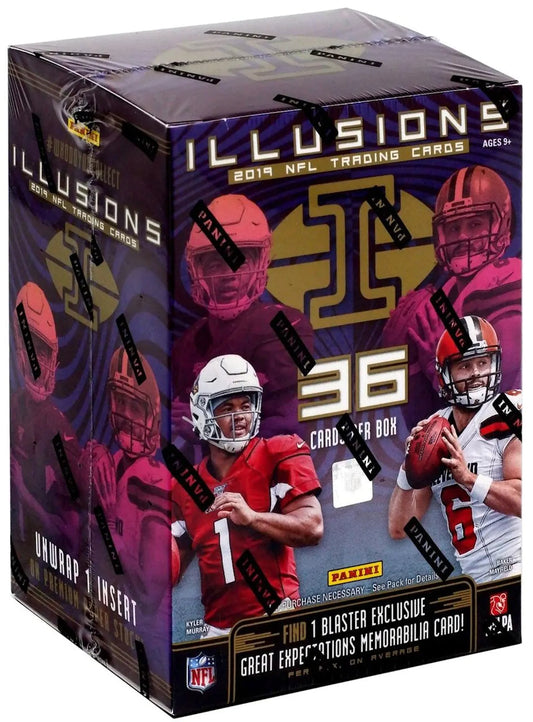 2019 Panini Illusions Football Blaster Box