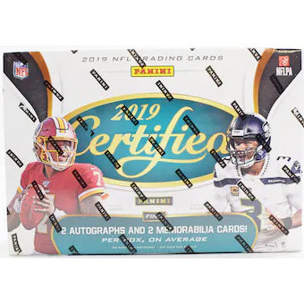 2019 Panini Certified Football Hobby Box