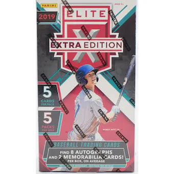 2019 Panini Elite Extra Edition Baseball Blaster Box