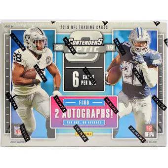 2019 Panini Contenders Optic Football Hobby Box