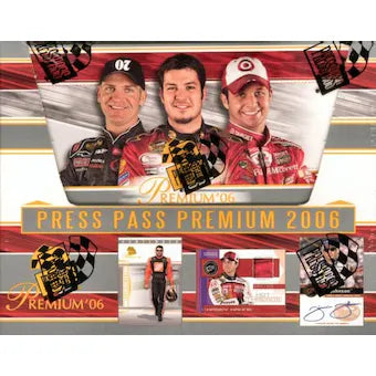 2006 Press Pass Premium NASCAR Racing Hobby Box