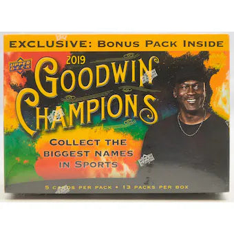2019 Upper Deck Goodwin Champions Mega Box