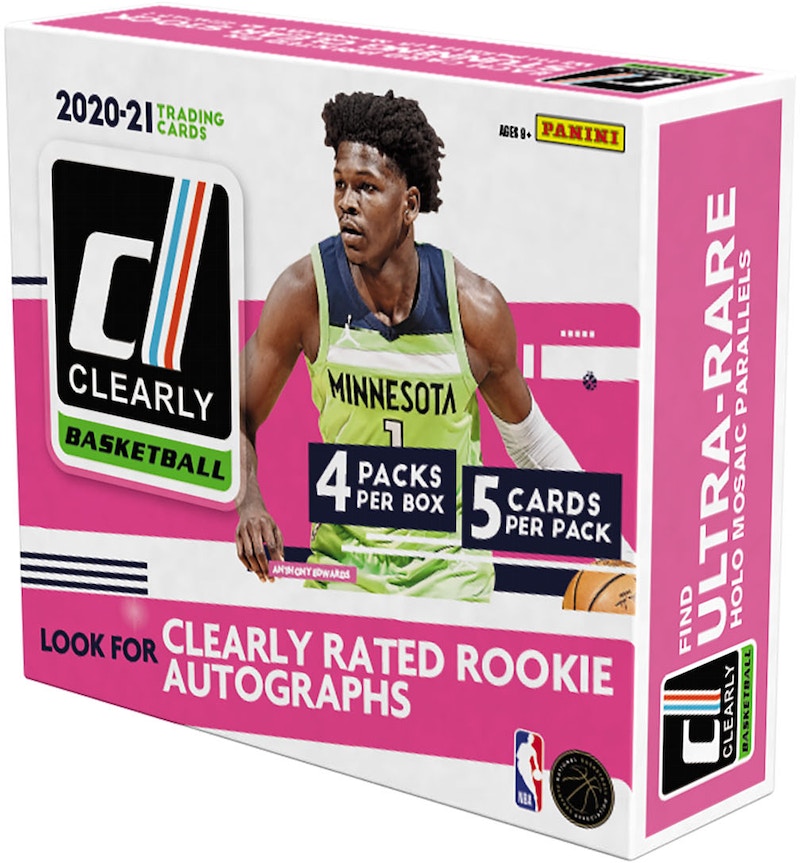 2020-2021 Panini Clearly Donruss Basketball Hobby Box