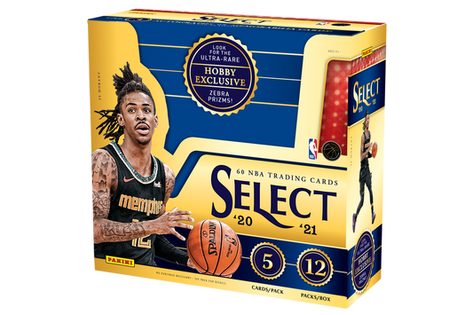 2020-21 Panini Select Basketball Hobby Box
