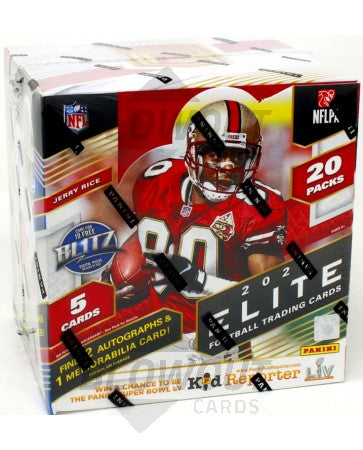 2020 Panini Donruss Elite Football Hobby Box
