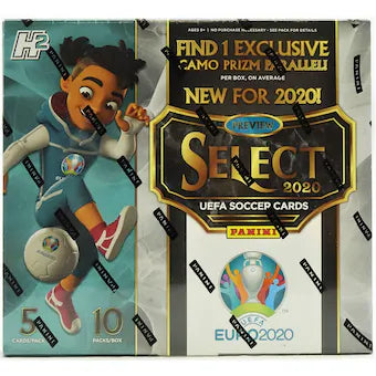 2020 Panini Select UEFA Soccer H2 Box