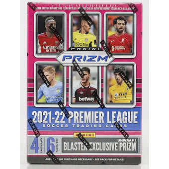 2021-22 Panini Prizm Premier League Soccer Blaster Box