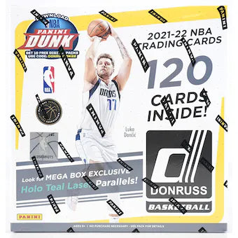 2021-22 Panini Donruss Basketball Mega Box Teal