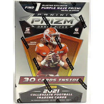 2021 Prizm Draft Football Blaster Box