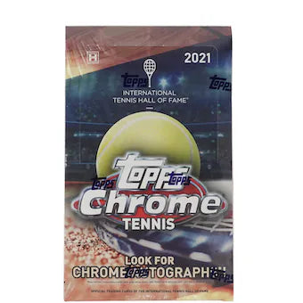 2021 Topps Chrome Tennis Hobby Box