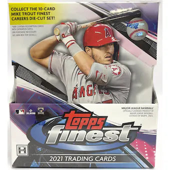 2021 Topps Finest Baseball Hobby Box