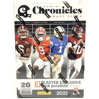 2021 Panini Chronicles Draft Picks Football Blaster Box