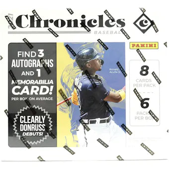 2021 Panini Chronicles Baseball Hobby Box