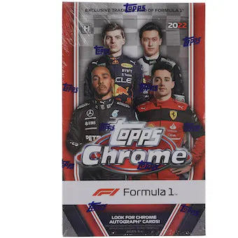 2022 Topps Chrome Formula 1 Hobby Box Autographs