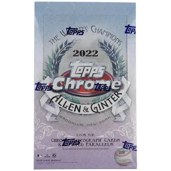2022 Topps Chrome Allen and Ginter Hobby Box
