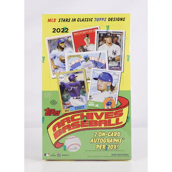 2022 Topps Archives Baseball Hobby Box