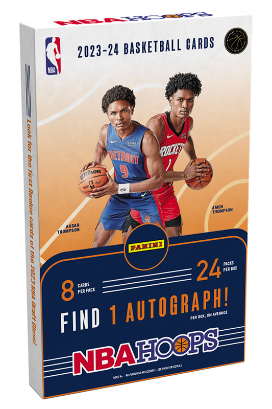 2023-24 Panini NBA Hoops Hobby Box