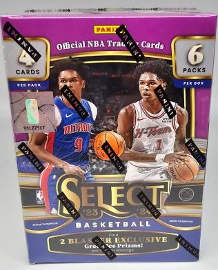 2023-24 Panini Select Basketball Hobby Blaster Box