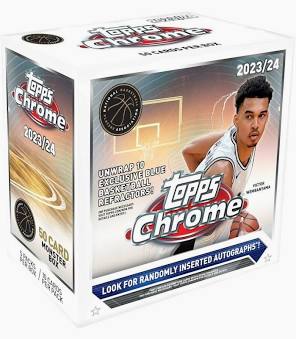 2023-24 Topps Chrome Basketball Mega Box