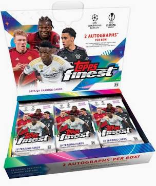 2023-24 Topps Finest UEFA UCC Soccer Hobby Box
