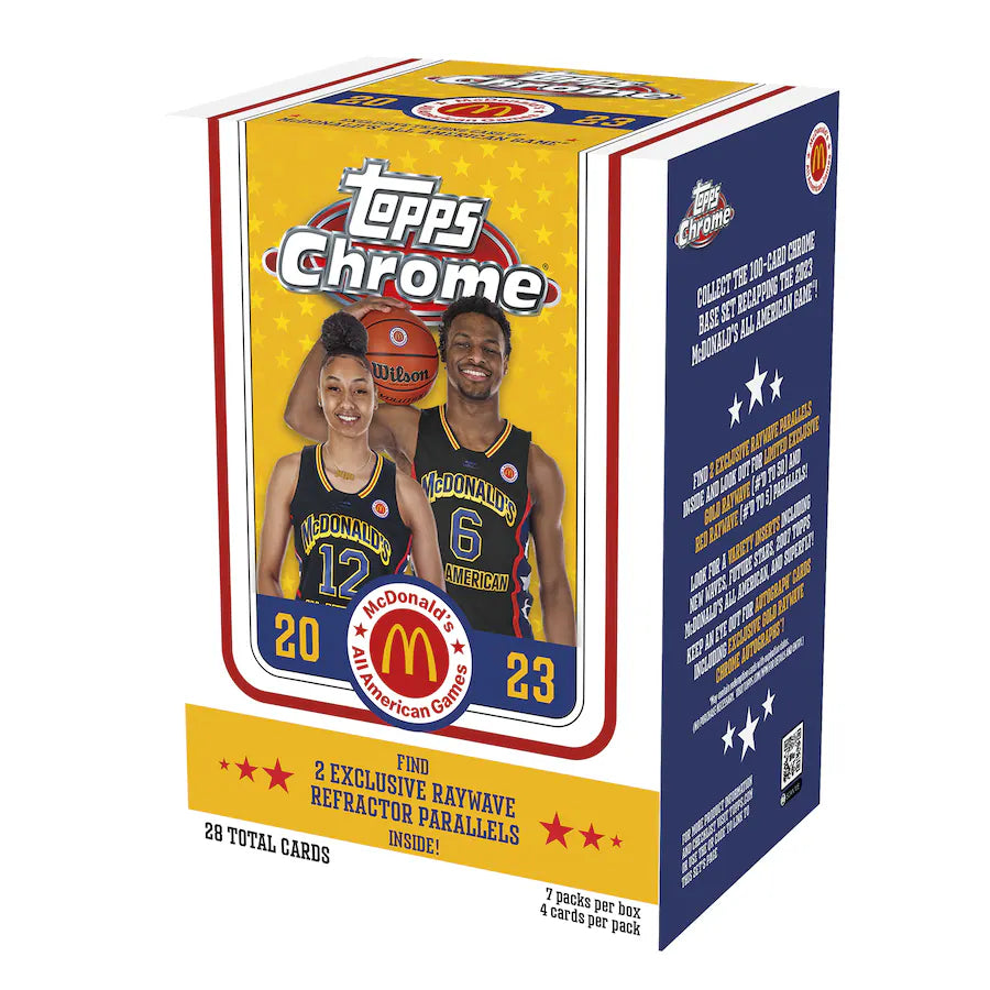 2023 Topps Chrome McDonald's All American Value Blaster Basketball Box