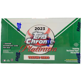 2023 Topps Chrome Platinum Baseball Hobby Box