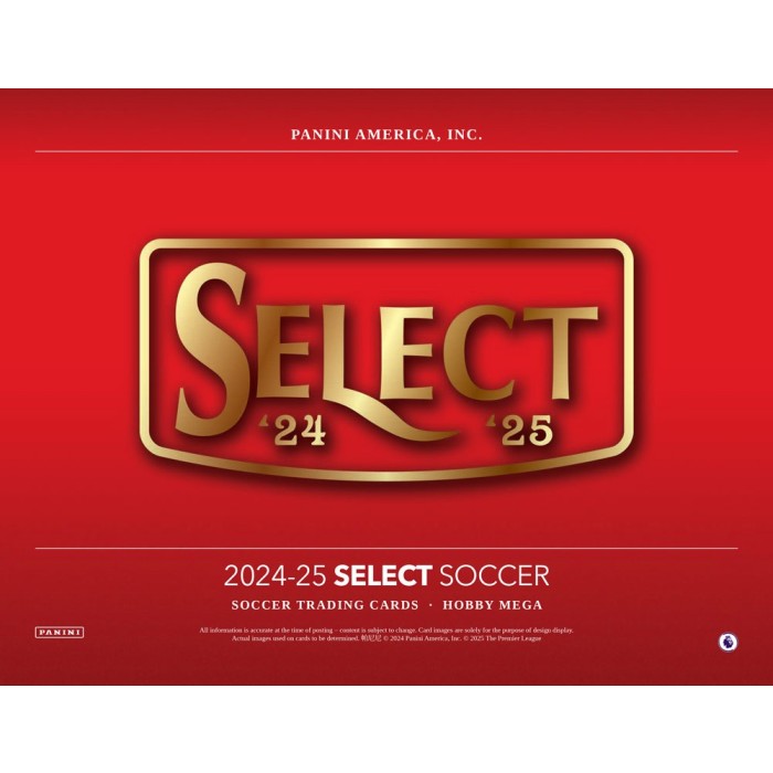 2024-24 Panini Select Premier League Soccer Hobby Mega Box