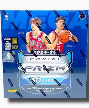 2024-25 Panini Prizm Basketball Hobby Mega Box
