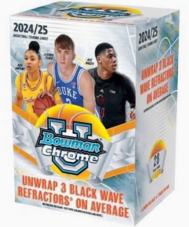 2024-25 Bowman University Chrome U Basketball Blaster Box
