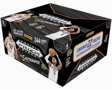2024-25 Panini Prizm Black Basketball Hobby Box