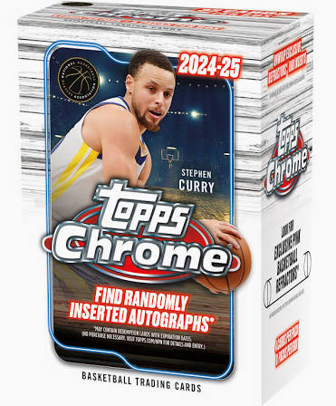2024-25 Topps Chrome Basketball Blaster Box