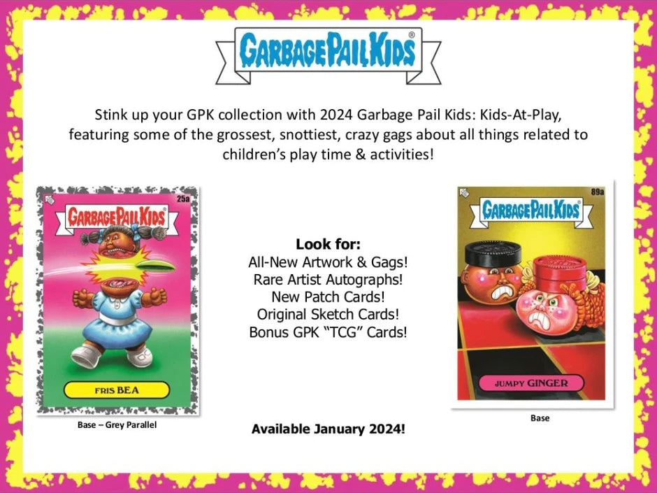 2024 Topps Garbage Pail Kids Series 1 Kids At Play Collectors Edition Hobby Box