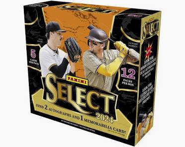 2024 Panini Select Baseball Hobby Box