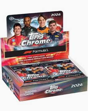 2024 Topps Chrome Formula 1 Qualifying Lap Hobby Box