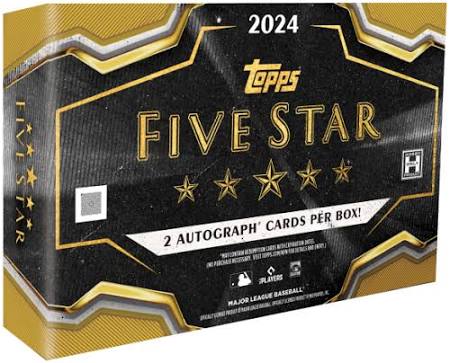 2024 Topps Five Star Baseball Hobby Box