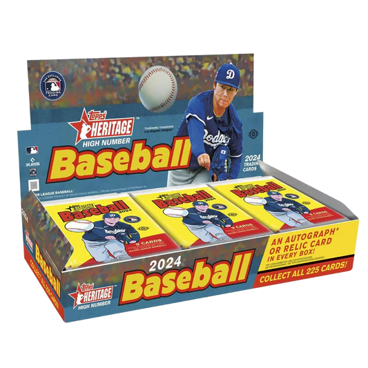 2024 Topps Heritage High Number Baseball Hobby Box