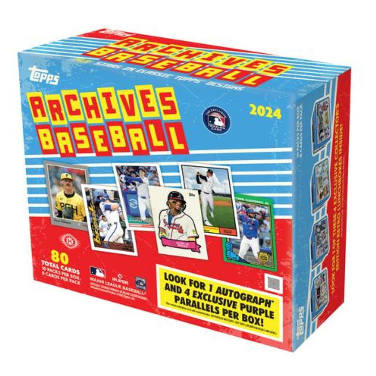 2024 Topps Archives Baseball Collector Box