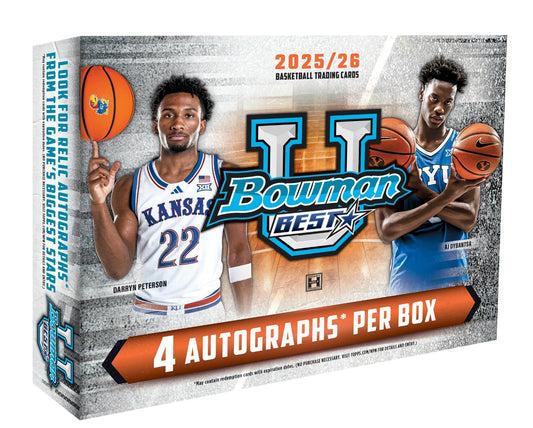 2025-26 Bowman University Best Basketball Hobby Box