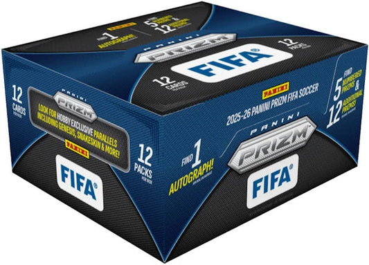 2025-26 Panini Prizm FIFA Soccer Hobby Box