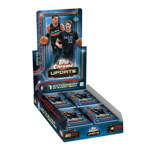 2025-26 Topps Chrome Update Basketball Hobby Box